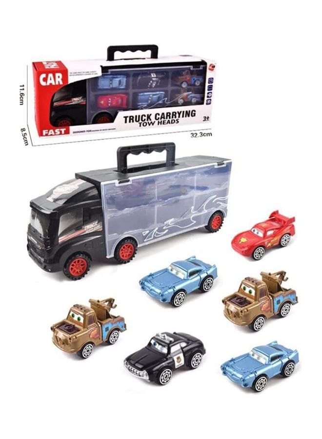 7 Piece Car Transport Truck Set 32.3cm - Image 1