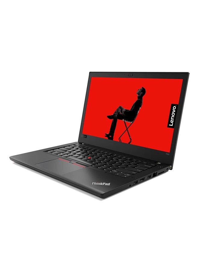 Lenovo - Renewed - Thinkpad T480 (2020) Laptop With 14-Inch Display, Intel Core i7 Processor/8th Gen/16GB RAM/512GB SSD/Intel HD Graphics With English Keyboard English Black - Image 1