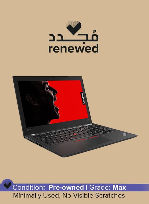 Renewed - Thinkpad X280 (2020) Convertible 2-in-1 Laptop With 12.5-Inch Touchscreen Display, Intel Core i5 Processor/8th Gen/8GB RAM/256GB SSD/Intel UHD Graphics With English Keyboard English Black