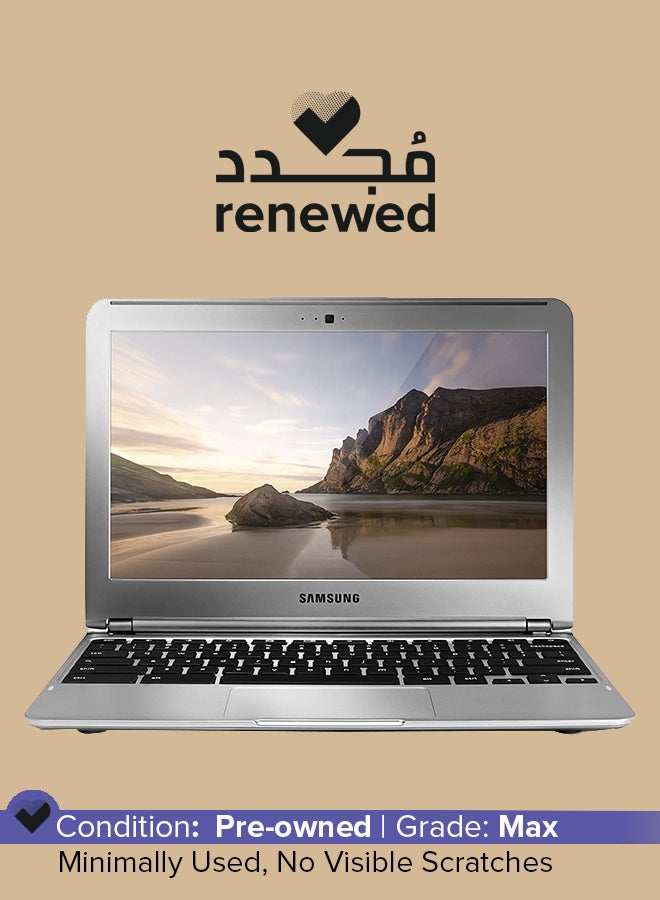 Samsung - Renewed - Chromebook 303C XE303C12 (2013) Laptop With 11.6-Inch Display,Exynos Processor/1st Gen/2GB RAM/16GB SSD/256MB ARM Graphics Silver - Image 1