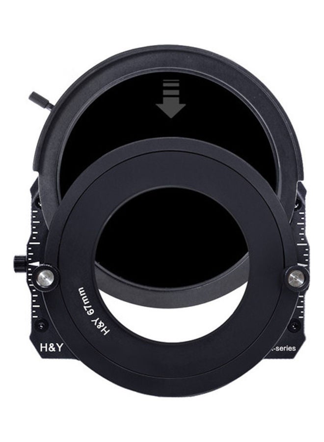 H&Y Drop In ND4000 Filter Black  - Image 2