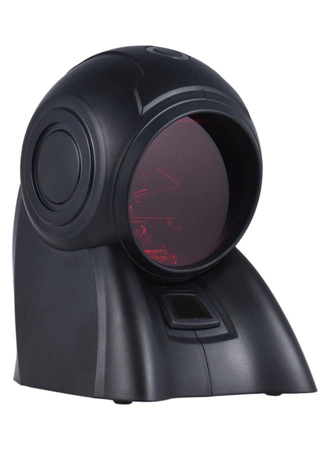 ماركة غير محددة - 20 خطًا متعدد الاتجاهات 1D USB Orbit Barcode Reader قارئ المسح التلقائي باللون الأسود أسود - Image 1