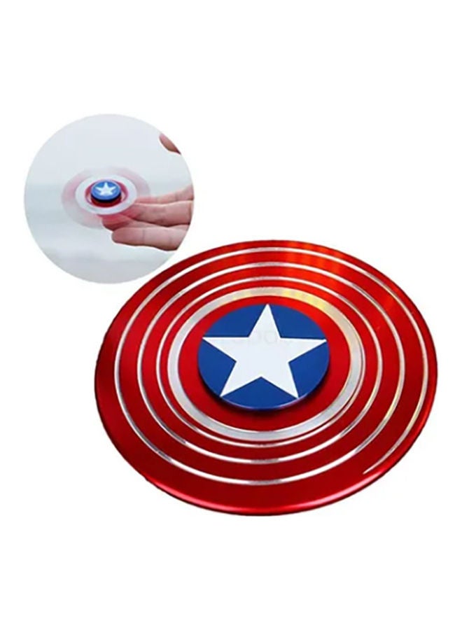 SAPU Captain America Shield Fidget Spinner 6x1.1x1.1cm  - Image 3
