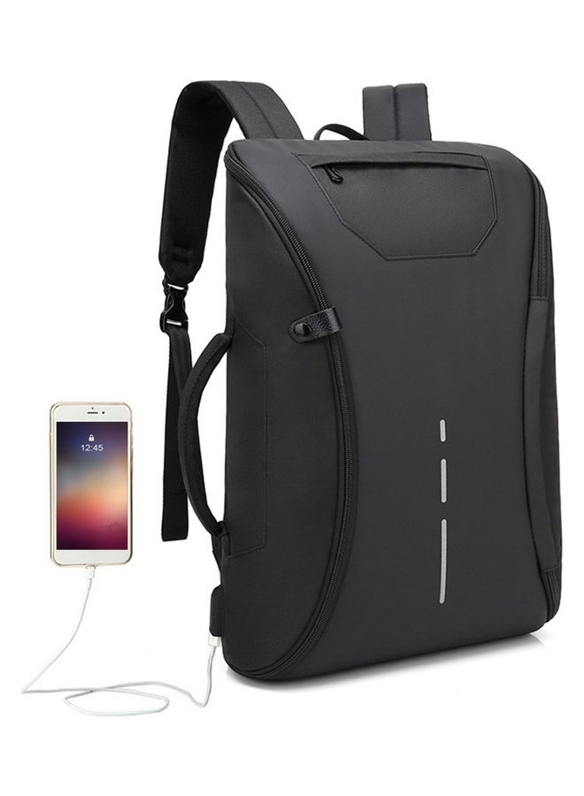 Stylish Laptop Backpack Black  - Image 1