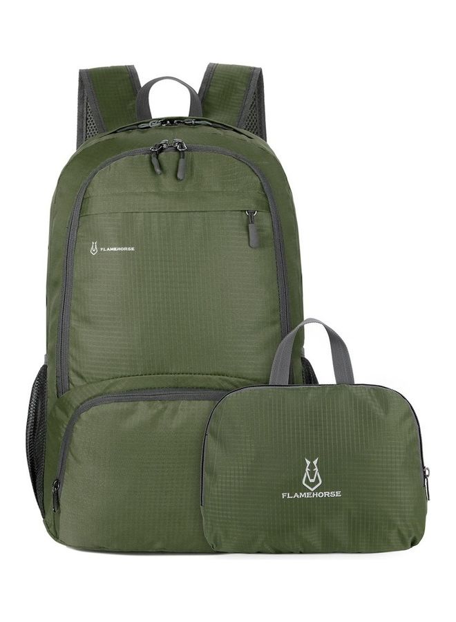 Stylish Backpack With Lunch Bag Green  - Image 1