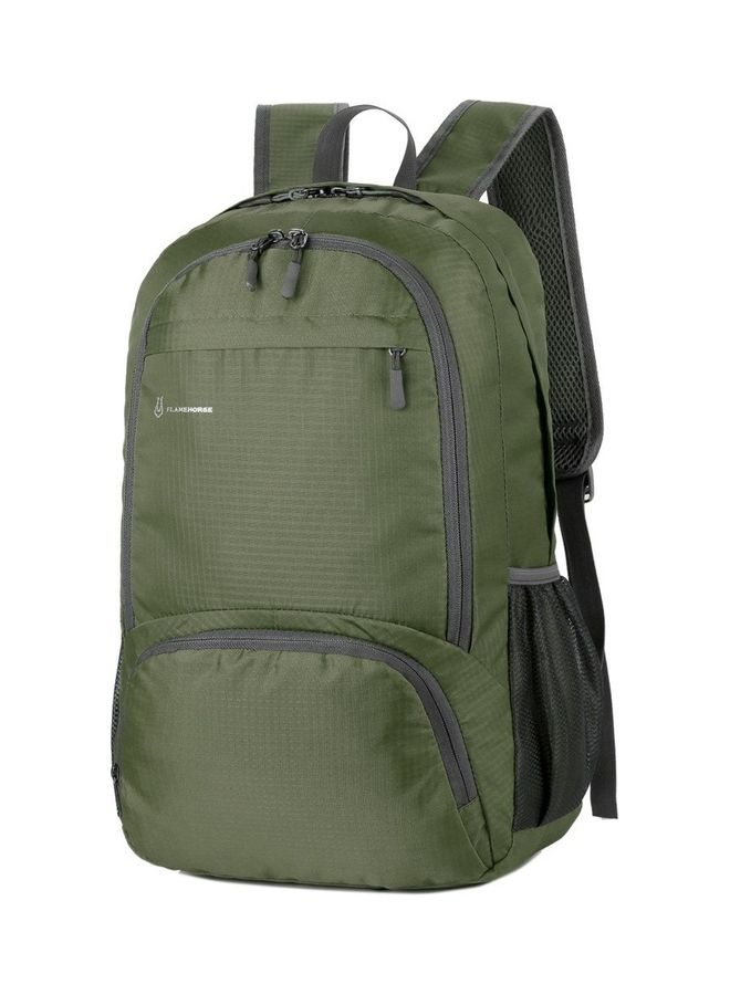 Stylish Backpack With Lunch Bag Green  - Image 2