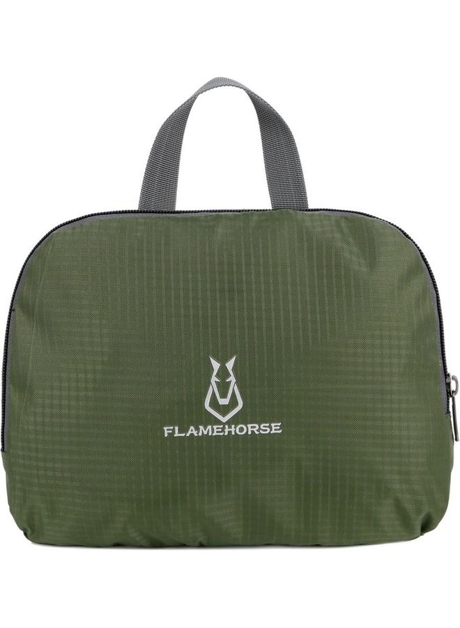 Stylish Backpack With Lunch Bag Green  - Image 3