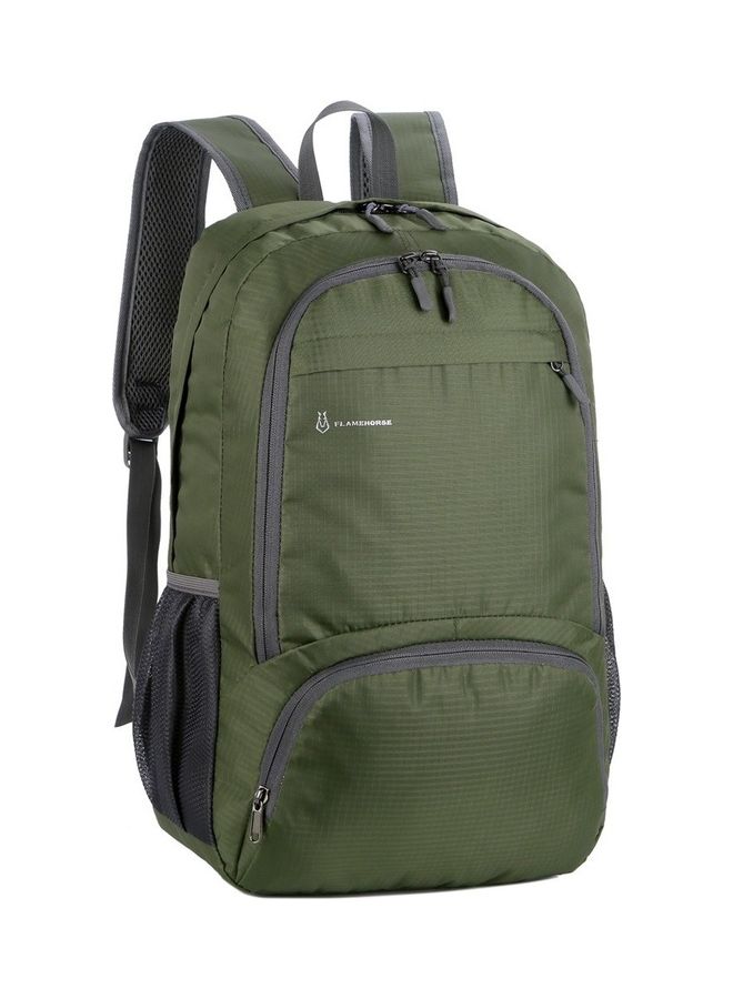 Stylish Backpack With Lunch Bag Green  - Image 4
