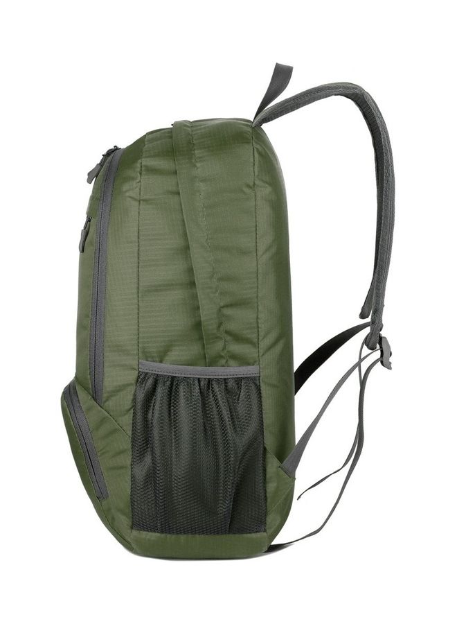 Stylish Backpack With Lunch Bag Green  - Image 5