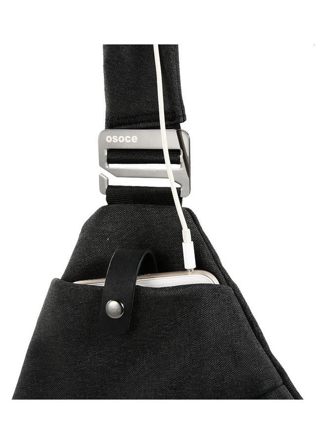 Stylish Crossbody Bag Black  - Image 4