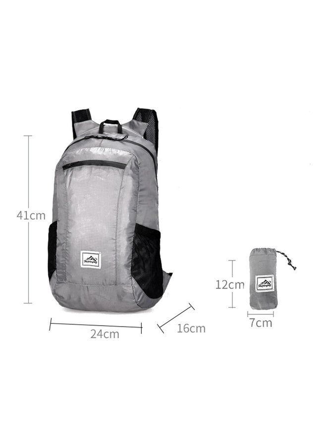 Comfortable Stylish Backpack Grey  - Image 4