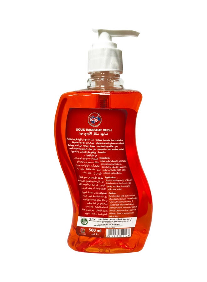 CLEAN UP Pack Of 5 Hand Soap Oudh Orange 500x5.001ml - Image 3