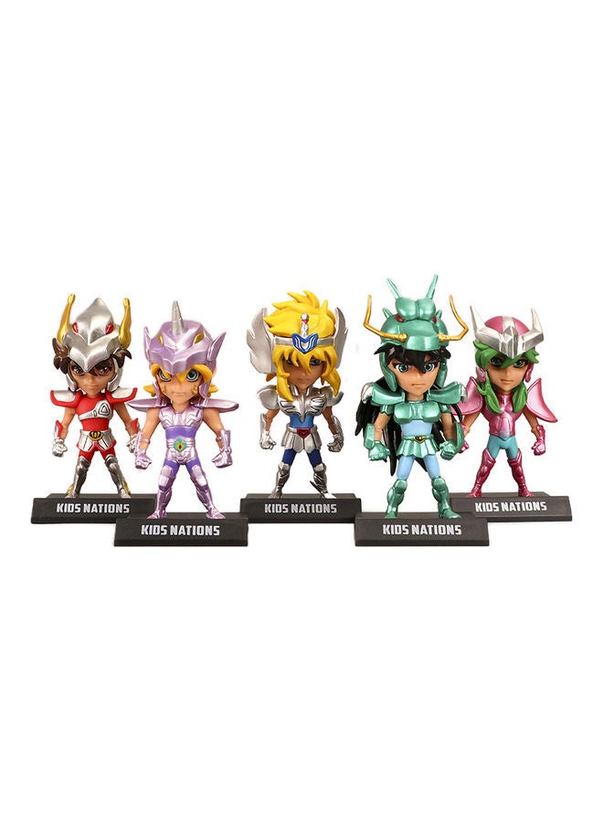 MissTiara 5-Piece Popular Japanese Cartoon Action Figure 4 x 10 x 5cm  - Image 1