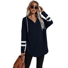 HALAMODO Stylish Hoodie Blue/White  - Image 3