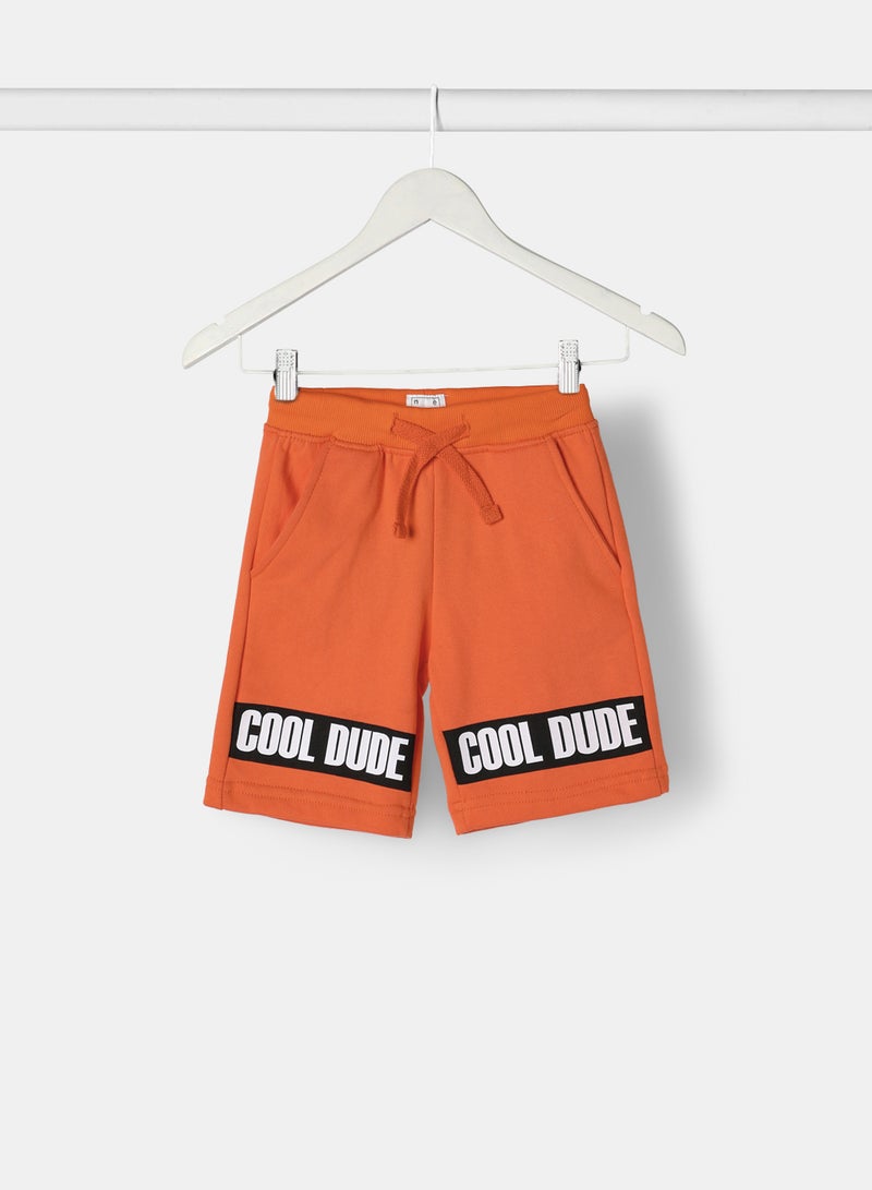 NEON Boys Shorts Orange  - Image 1