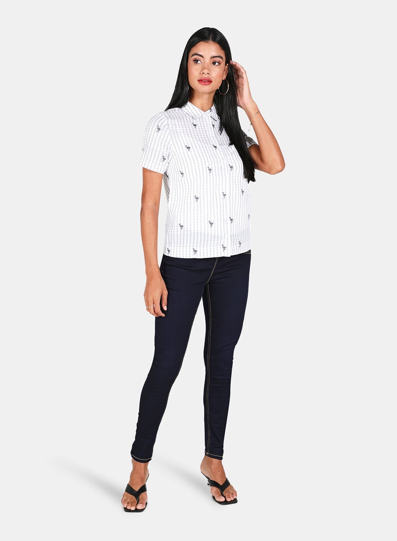 OFFROAD - Basic Jeggings Dark Blue - Image 1