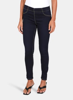Basic Jeggings Dark Blue