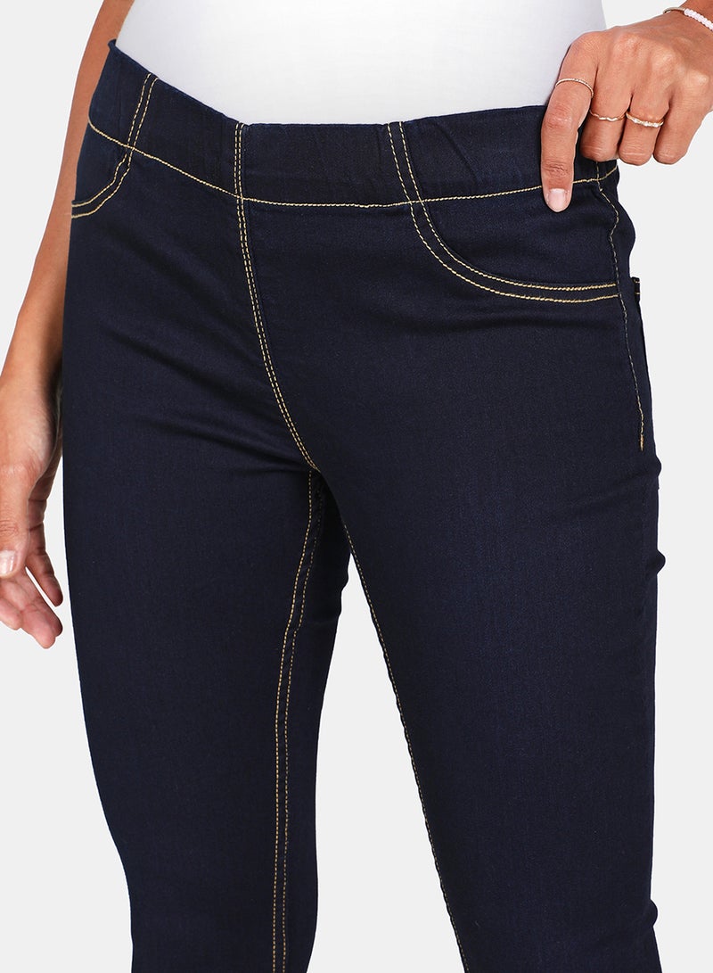 OFFROAD - Basic Jeggings Dark Blue - Image 1
