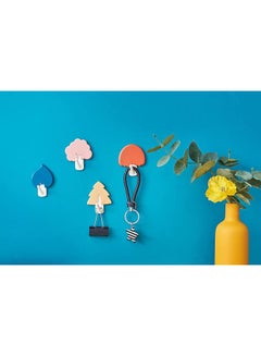 huanyin 4-Piece Creative Kitchen Wall Hook Multicolour 5.4X4.9cm  - Image 5