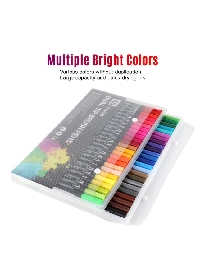 Generic 24-Color Markers Set Multicolour - Image 3