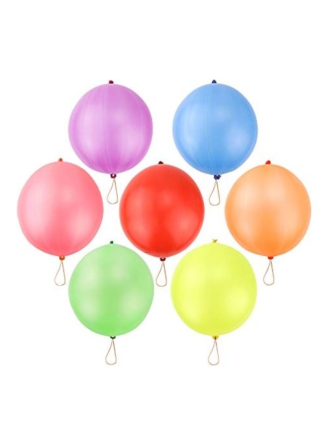 RUBFAC 7-Piece Party Punch Balloon Set 18inch - Image 1