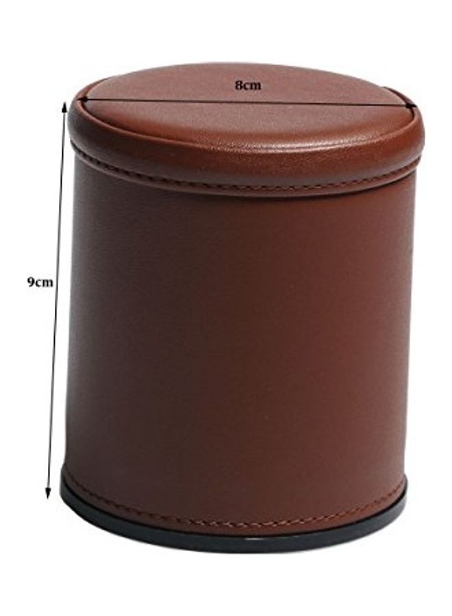 RERIVER Leather Cup With 5 Dice Set  - Image 2