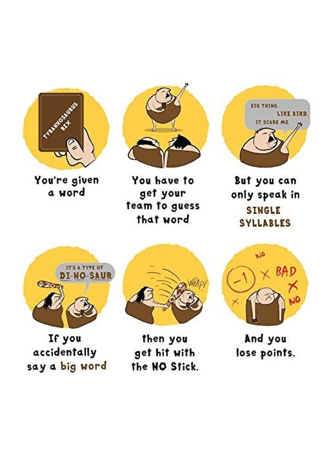Exploding Kittens LLC Poetry For Neanderthals Card Games 5.24x3.64x7.99inch  - Image 4