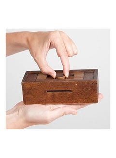 بيتس آند بيسيز Stash Your Cash Secret Puzzle Box 2.28x6.3x2.91inch  - Image 2