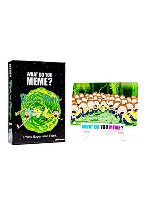 Rick And Morty Photo Expansion Card Game Set