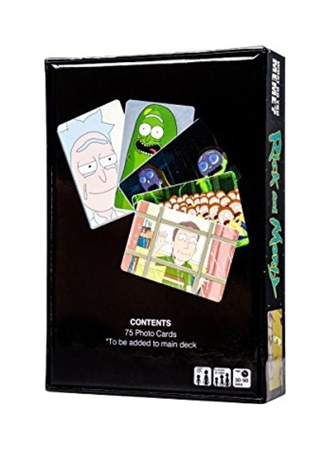 WHAT DO YOU MEME? - Rick And Morty Photo Expansion Card Game Set - Image 1