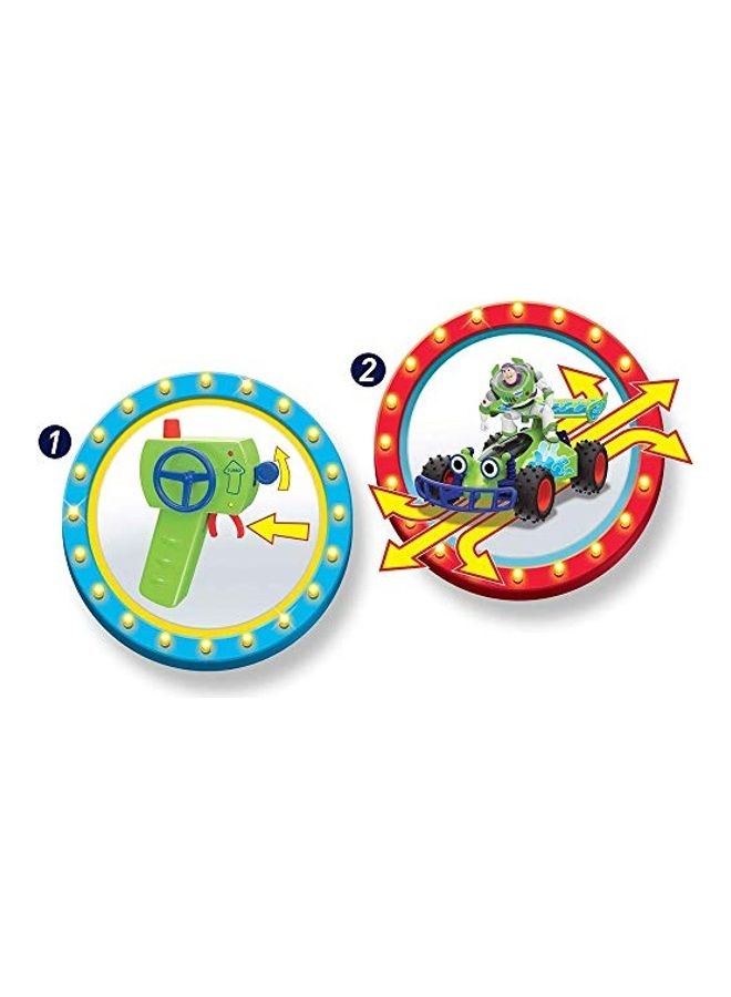 جادا تويز مجموعة عربة توربو TS4 من ديزني بيكسار مع مركبة Buzz Lightyear - Image 5