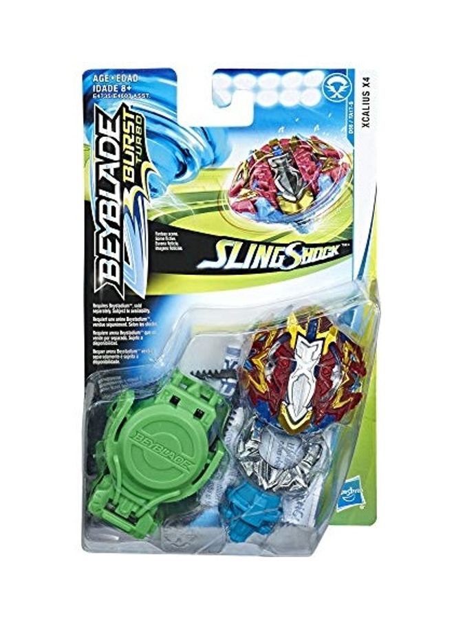 BeyBlade - Burst Turbo Slingshock Xcalius Starter Pack 7.99X1.5X5inch - Image 1