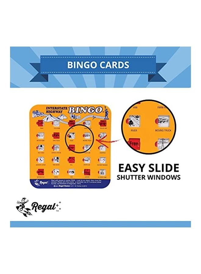Regal Games Highway Travel Bingo Set 6.x75x6.5inch - Image 2