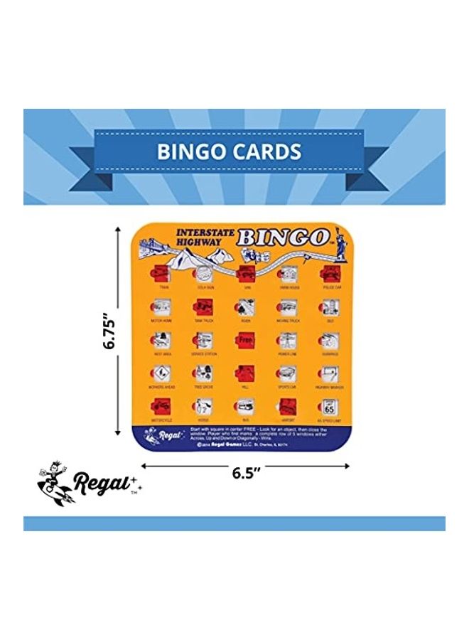 Regal Games Highway Travel Bingo Set 6.x75x6.5inch - Image 3