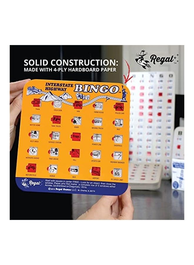 Regal Games Highway Travel Bingo Set 6.x75x6.5inch - Image 4