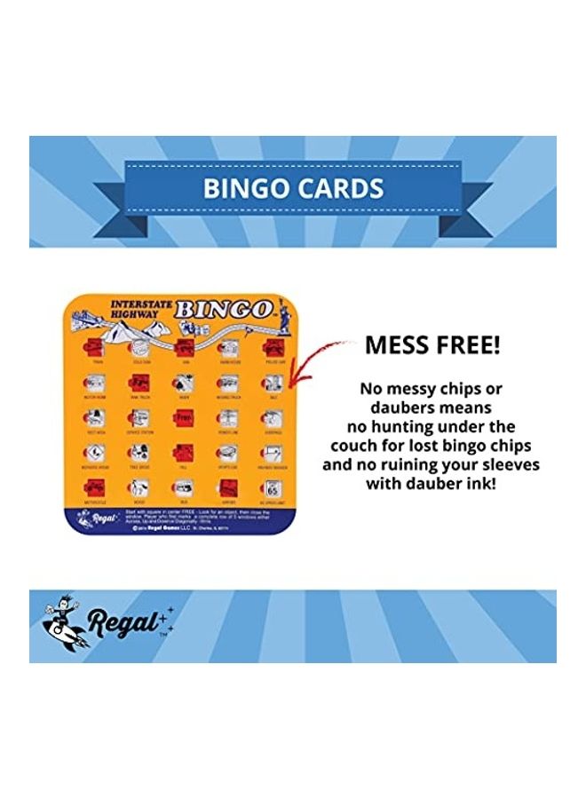 Regal Games Highway Travel Bingo Set 6.x75x6.5inch - Image 5