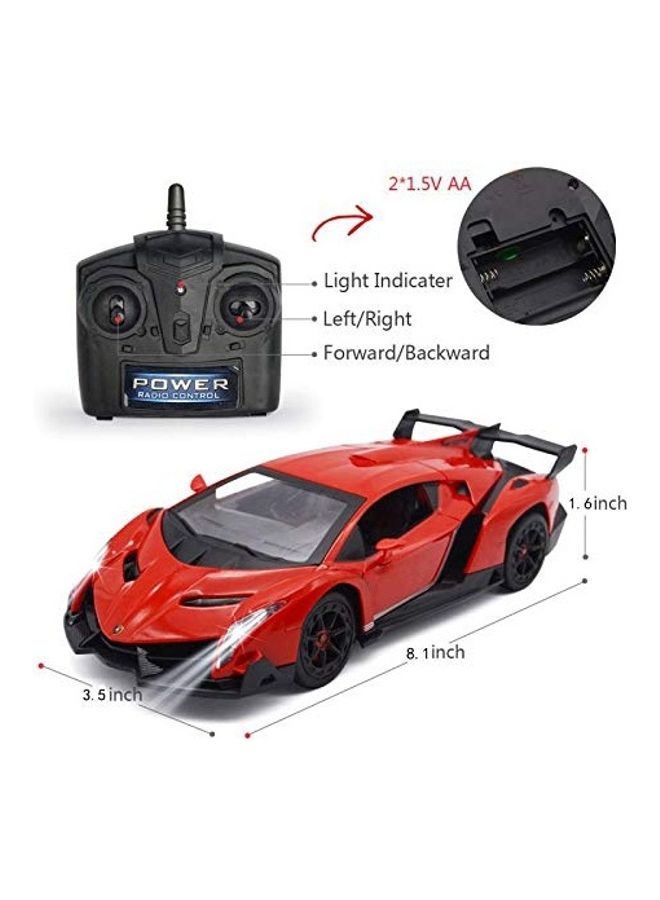 QUN FENG Remote Control Lamborghini Car 1.6x8.1x3.5inch - Image 5