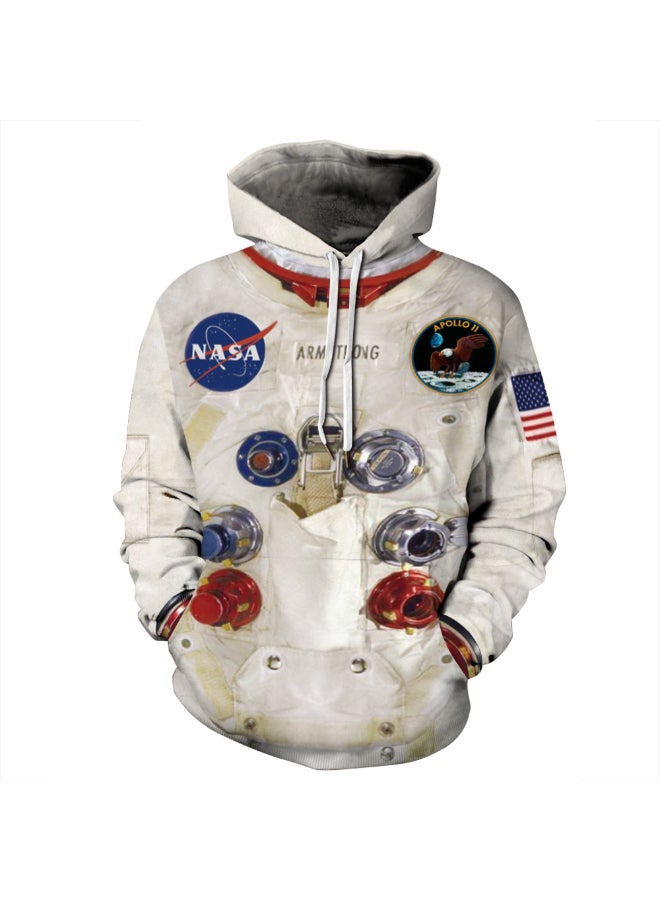 HALAMODO Spacesuit Digital Printing Hooded Pullover Multicolour  - Image 1