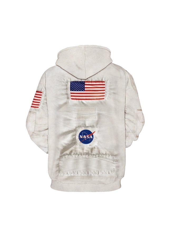 HALAMODO Spacesuit Digital Printing Hooded Pullover Multicolour  - Image 2