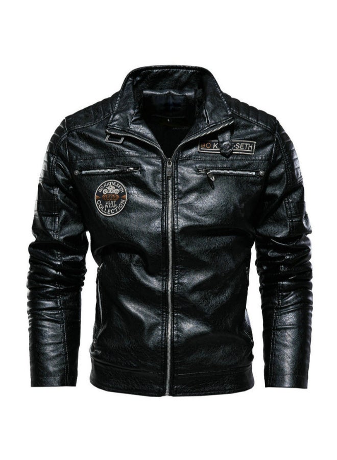 HALAMODO Motorcycle Jacket Black  - Image 1