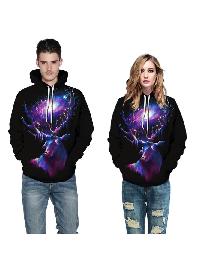 HALAMODO - Animal Digital Printing Hoodie Multicolour - Image 1