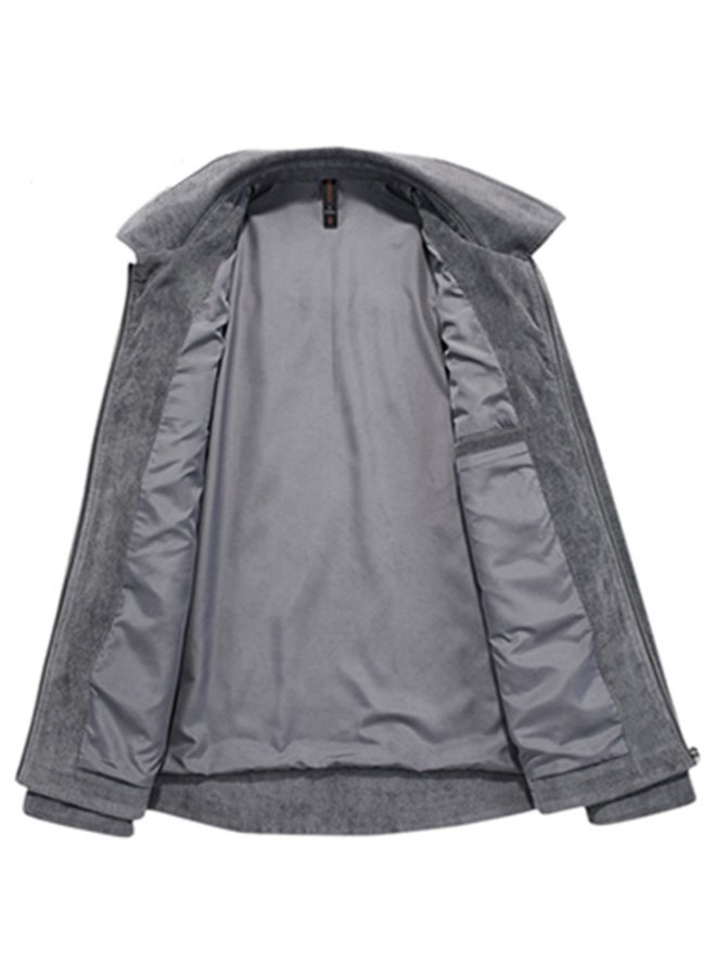 HALAMODO Workwear Jacket Dark Grey  - Image 3