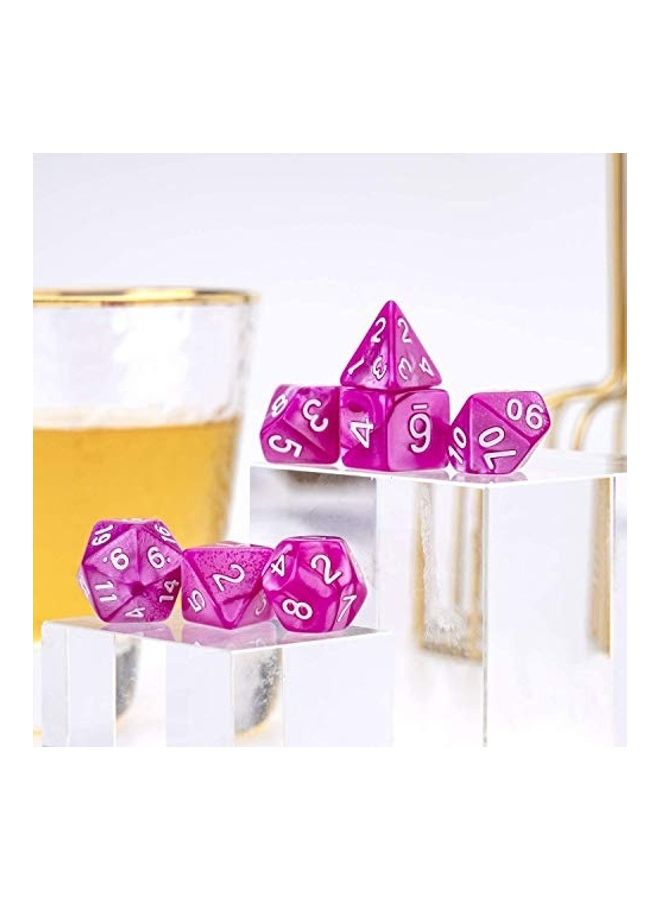 CiaraQ 70-Piece Polyhedral Dice Set With Drawstring Pouch For Dungeons And Dragons  - Image 5