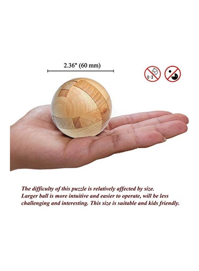 KINGOU Wooden Puzzle Magic Ball  - Image 2