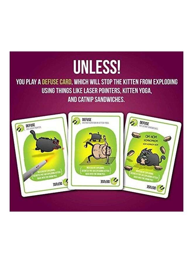 Exploding Kittens LLC Russian Roulette Card Game  - Image 3