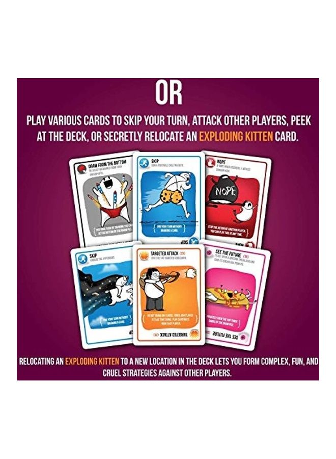 Exploding Kittens LLC Russian Roulette Card Game  - Image 4