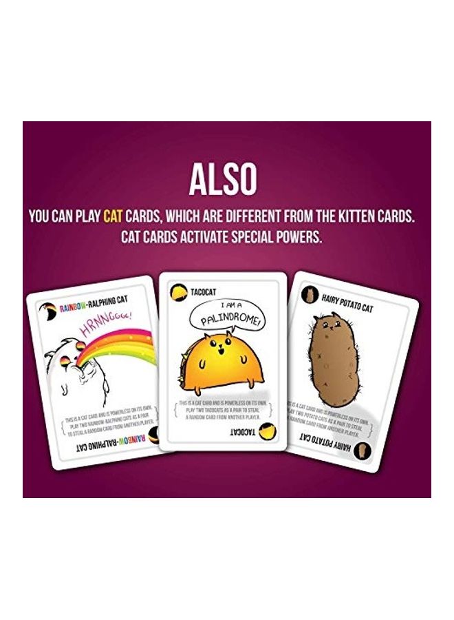 Exploding Kittens LLC Russian Roulette Card Game  - Image 5
