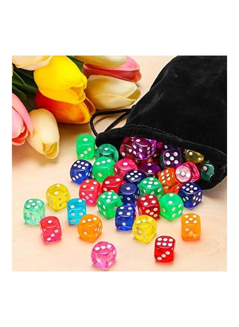 100-Piece 6-Sided Game Dice Set