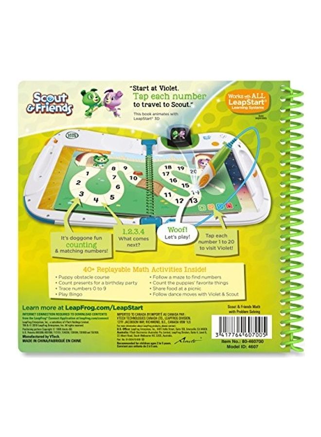 LeapFrog - Leap Start 3D Scout And Friends Math Book 7.36X0.71X7inch - Image 1
