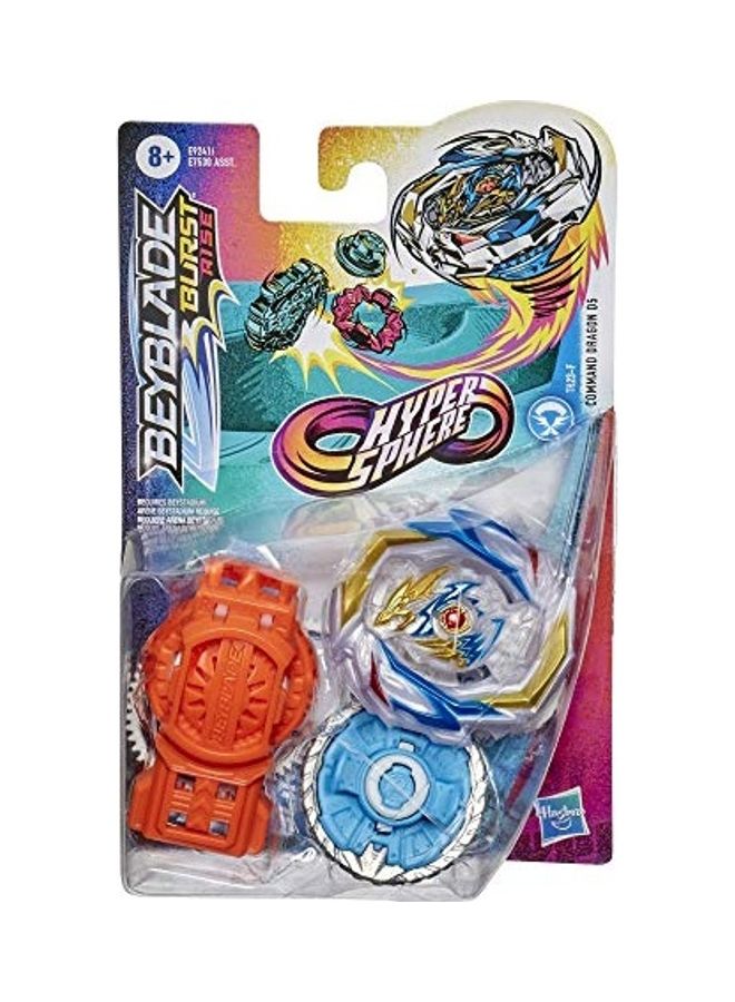 BeyBlade - Burst Rise Hypersphere Command Dragon D5 Starter Pack 7.99X1.5X5inch - Image 1